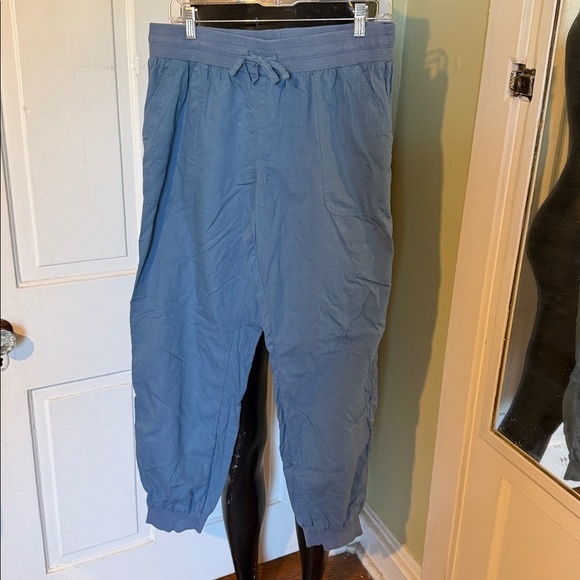 Pact Women's Sky Blue Joggers Size Large - Picture 2 of 9